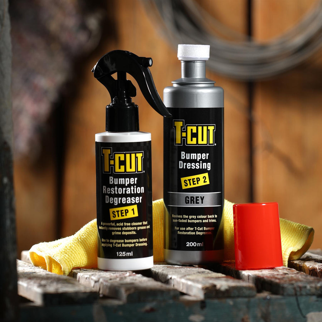 t cut bumper dressing Amazon.com: T-Cut Perfect Bumper & Trim, Black Permanent Restorer, 11.83 fl oz : Automotive