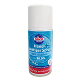 Nilco Hand Sanitiser Antibacterial Sanitising Aerosol Spray - 150ml | Case of 6 | £2.26 Each