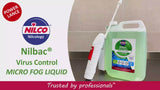 Nilco Nilbac® Virus Control Micro Fog Liquid 5L Plus a Battery Powered Sprayer | Case of 2 | £22.56 Each