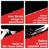 CarPlan No.1 Super Clean Car Shampoo,Iron Oxide Remover, Gloss Paintwork Sealant