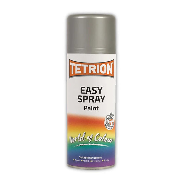 Tetrion Easy Spray Silver Chrome Paint - 400ml