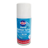 Nilco Hand Sanitiser Antibacterial Sanitising Aerosol Spray - 150ml | Case of 3 | £2.51 Each