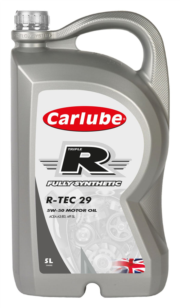Carlube Triple R R-TEC 29 5W50 Fully Synthetic Oil - 5L