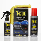 T Cut Grey Car Bumper & Trim Treatment Kit Plastic Rubber Vinyl Colour Restorer