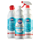 Nilco Citrus Toilet Washroom Bathroom & Urinal Descaler Cleaner Bundle