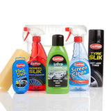 CarPlan Car Wash, Wheel Cleaner, Interior & Glass Cleaner kit