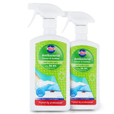 Nilco Antibacterial Cleaner and Sanitiser Multi-Surface Spray - 500ml | Case of 2 | £2.82 Each