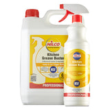Nilco C1 Kitchen Grease Buster 1 Litre Spray + 5 Litre Refill Set