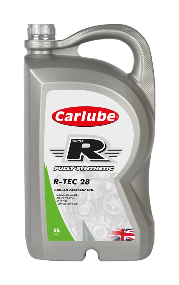 Carlube Triple R R-TEC 28 5W40 Fully Synthetic Oil - 5L