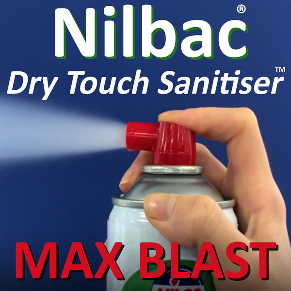 Nilco Nilbac® Dry Touch Max Blast Sanitiser - 750ml | Case of 6 | £7.14 Each