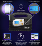 Equip Rapid Digital Car Tyre Puncture Inflator