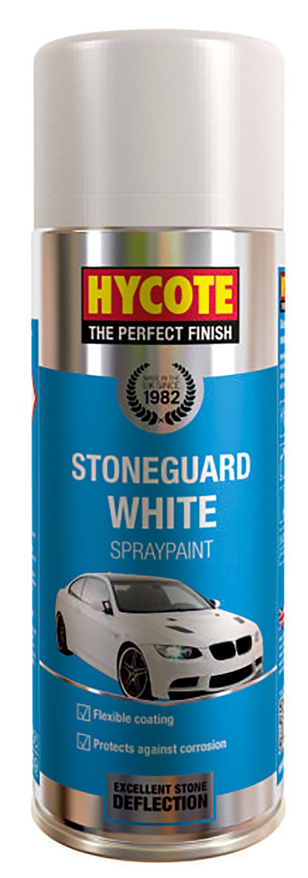 Hycote Stoneguard White Paint - 400ml