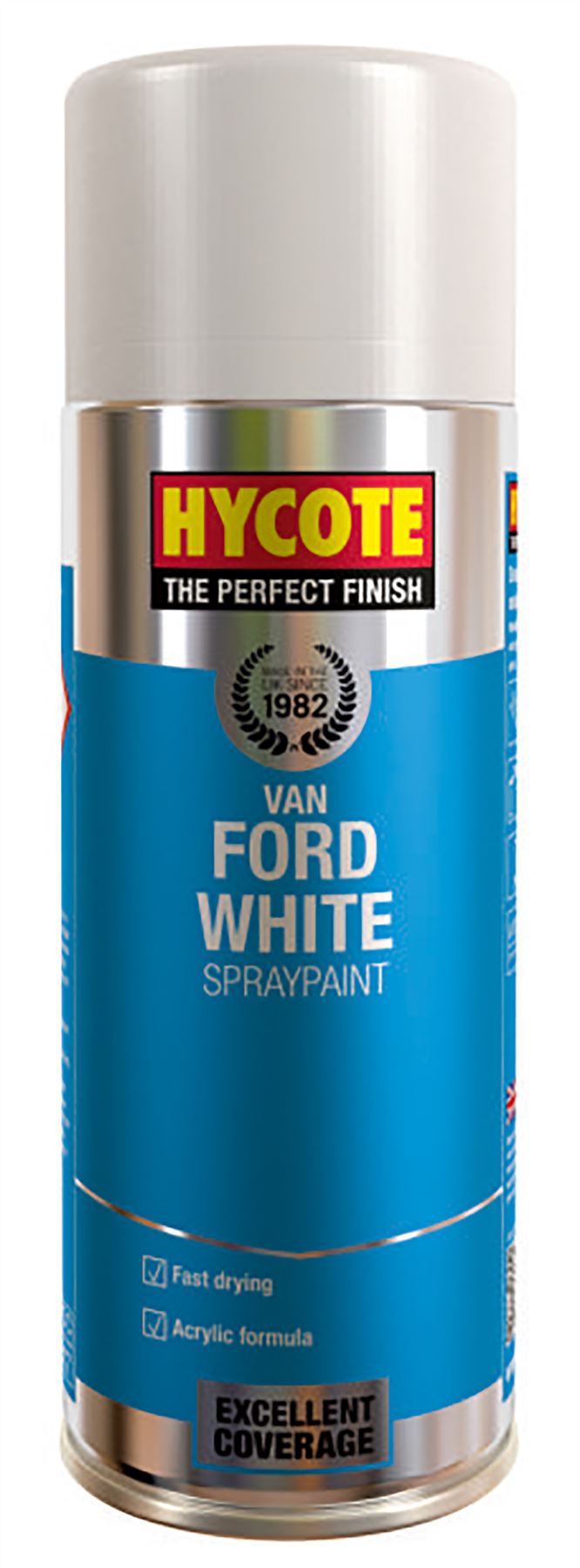 Hycote Ford Van White Paint - 400ml