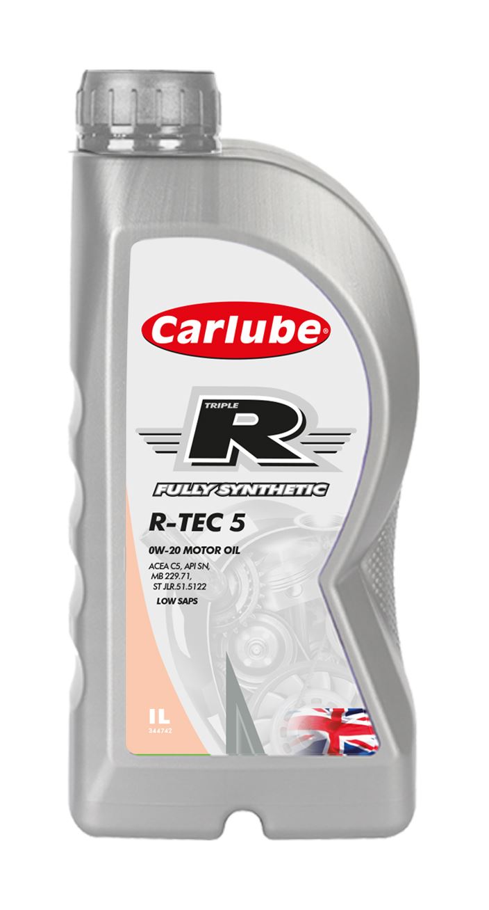 Carlube Triple R 0W-20 C5 Fully Synthetic Car Motor Engine Oil - 1L