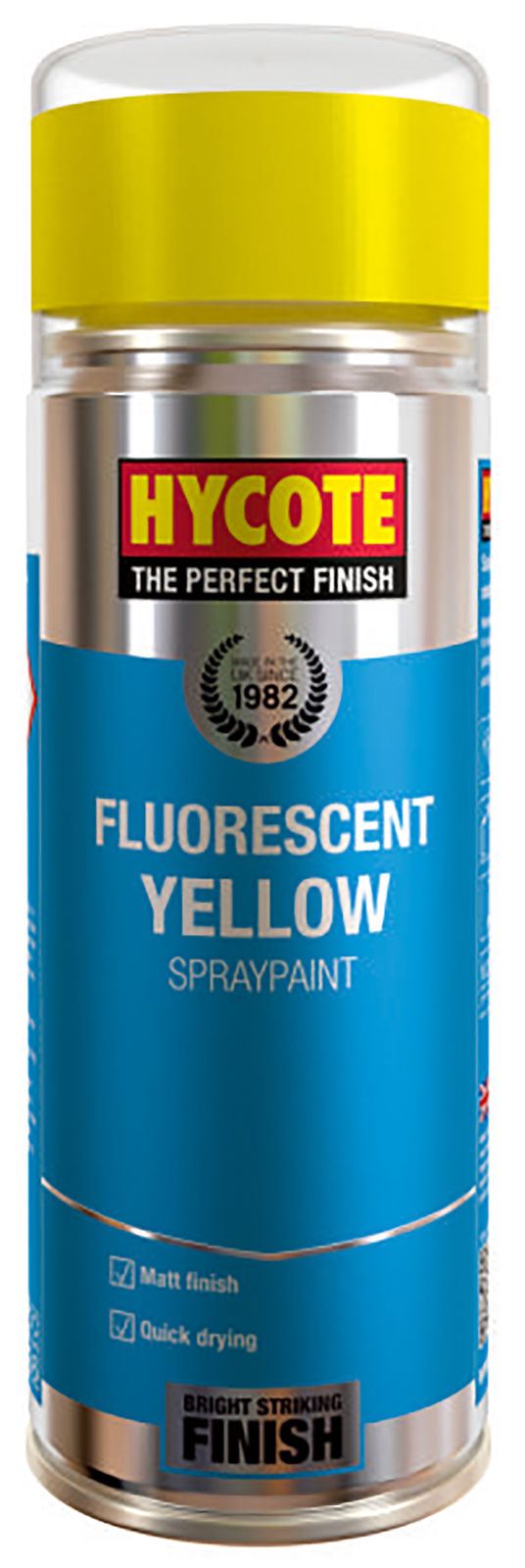 Hycote Fluorescent Yellow Paint - 400ml