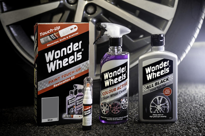 Wonder Wheels Clean & Touch Up Kit Silver