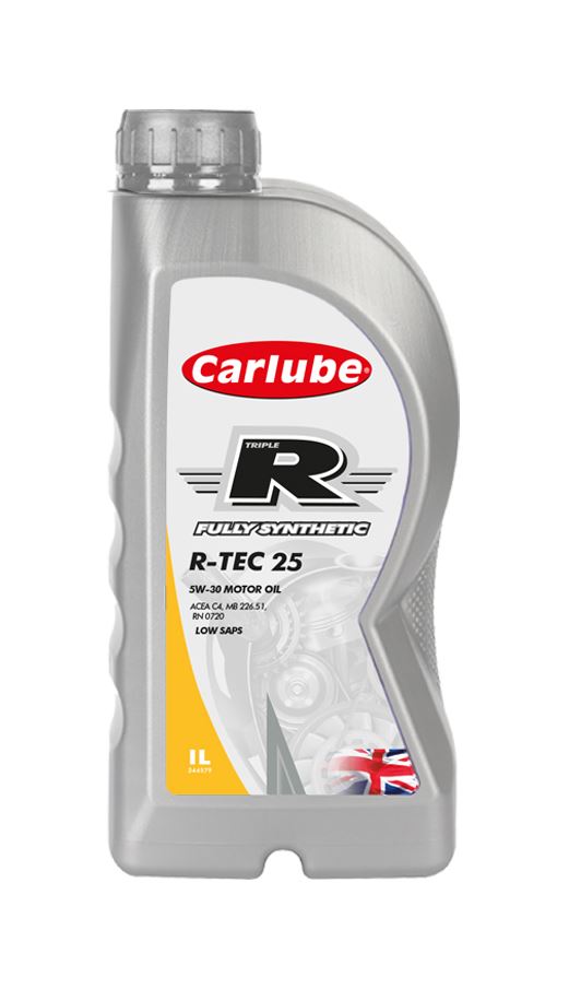 Carlube Triple R 5W-30 C4 Fully Synthetic Car Motor Engine Oil - 1L
