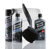 Wonder Wheels Original Wheel Cleaner, Wheel Sealant, Tyre Gloss Kit