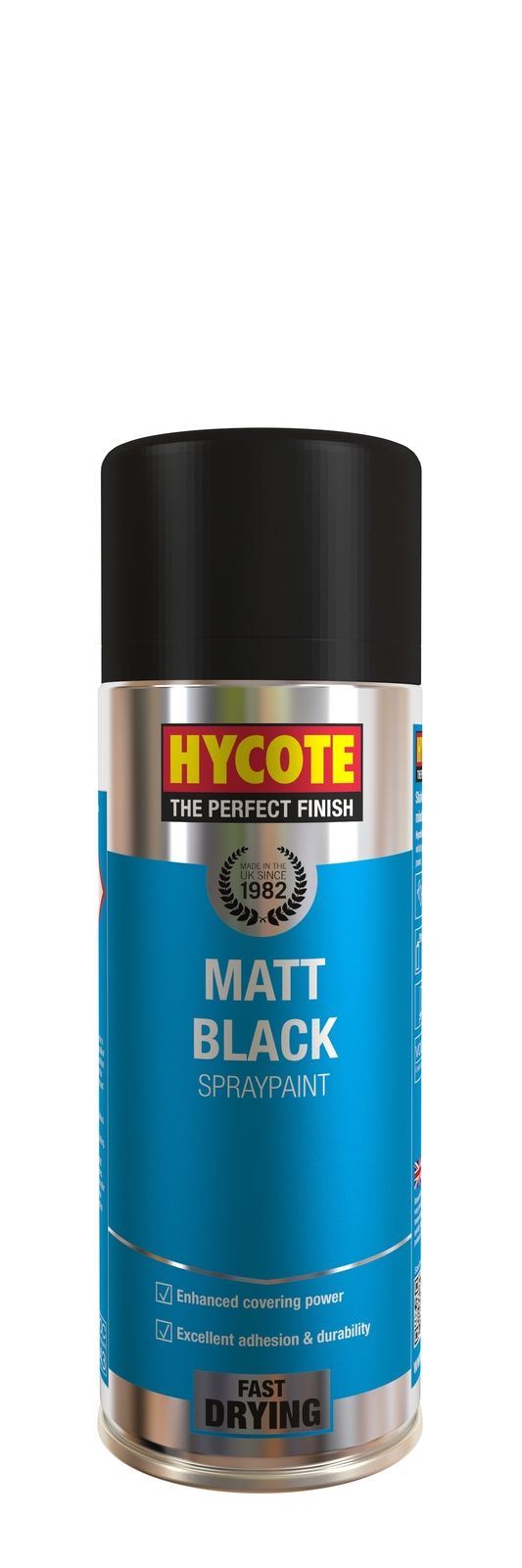 Hycote Matt Black Paint - 400ml