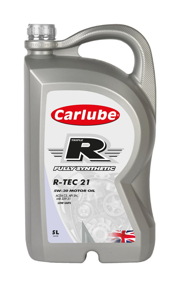 Carlube Triple R R-TEC 21 5W30 Fully Synthetic Oil - 5L