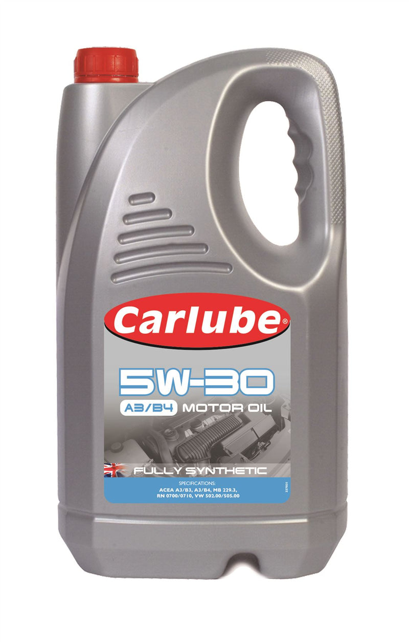 Carlube 5W-30 A3/B4 Fully Synthetic Engine Oil - 5L