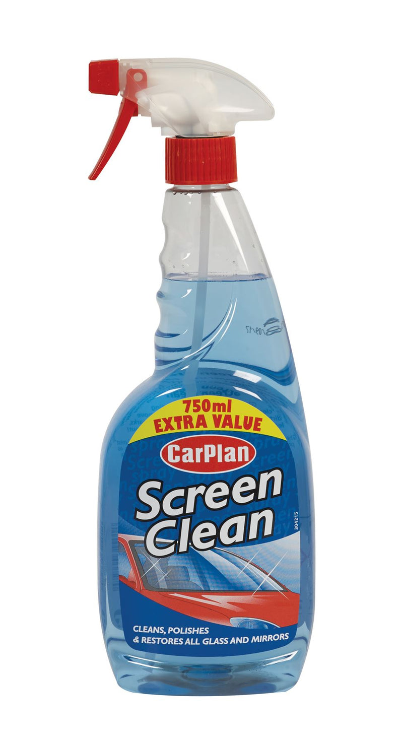 CarPlan Screen Clean Glass Windscreen Cleaner - 750ml
