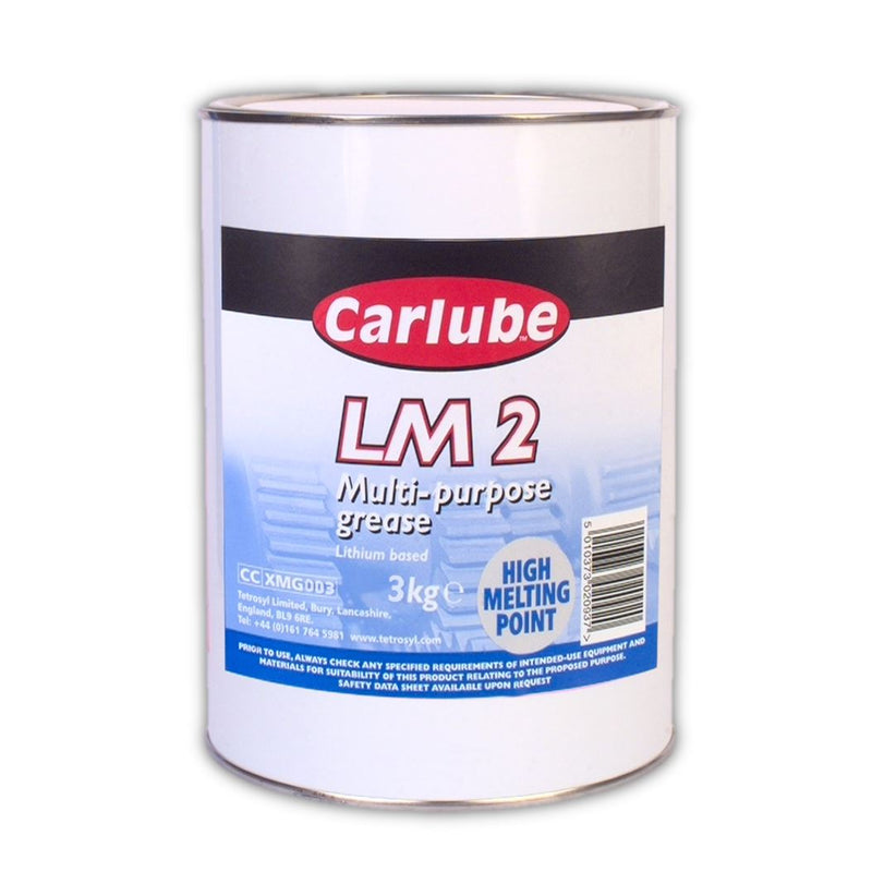 Carlube LM2 Lithium Multi-Purpose Grease - 3Kg