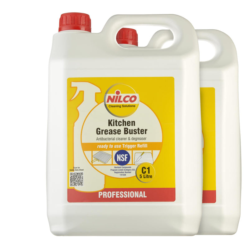 Nilco C1 Kitchen Grease Buster - 5L | Case of 2 | £10.55 Each