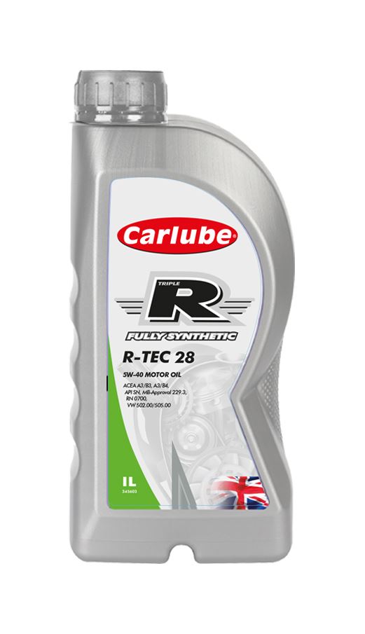 Carlube Triple R 5W-40 Fully Synthetic Car Motor Engine Oil - 1L