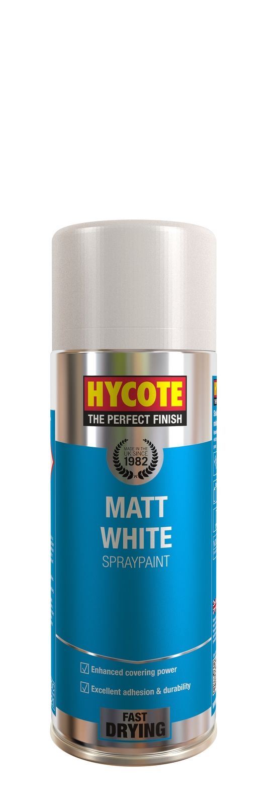 Hycote Matt White Paint - 400ml