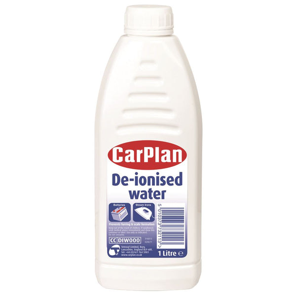 CarPlan De-Ionised Water - 1L