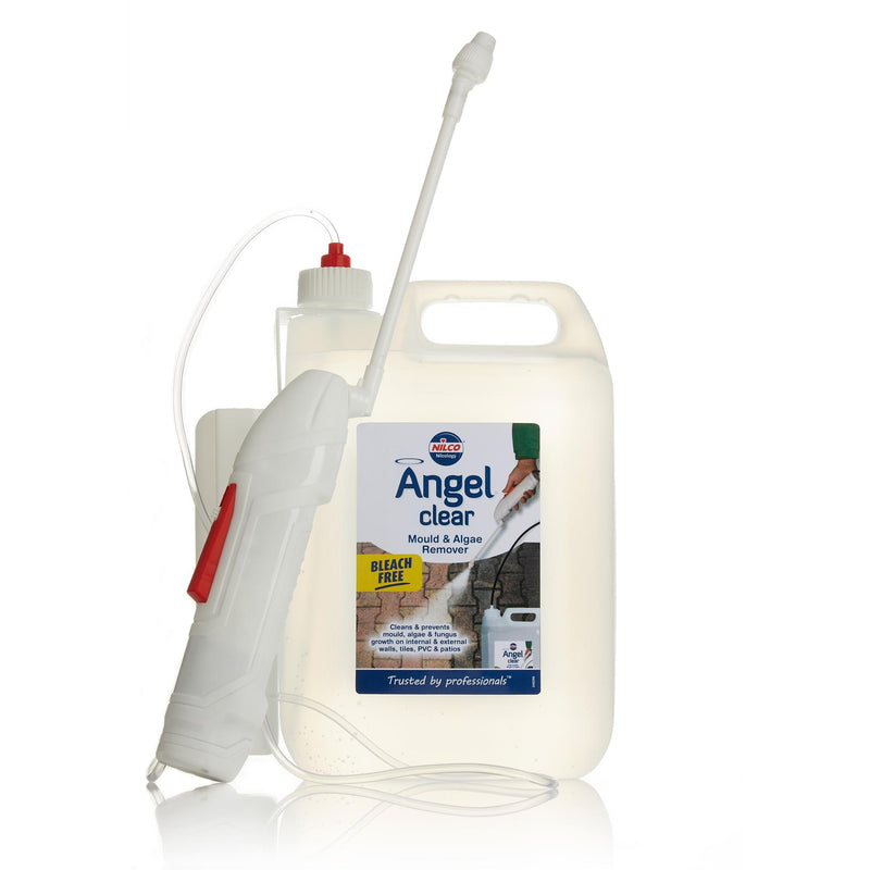 Nilco Angel Clear - Mould & Algae Remover with Power Lance 5L