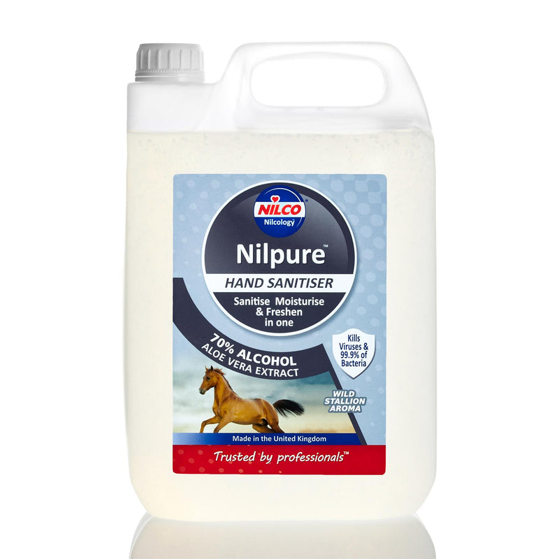Nilco Nilpure Moisturising Fragranced Wild Stallion Scented Hand Sanitiser -5L