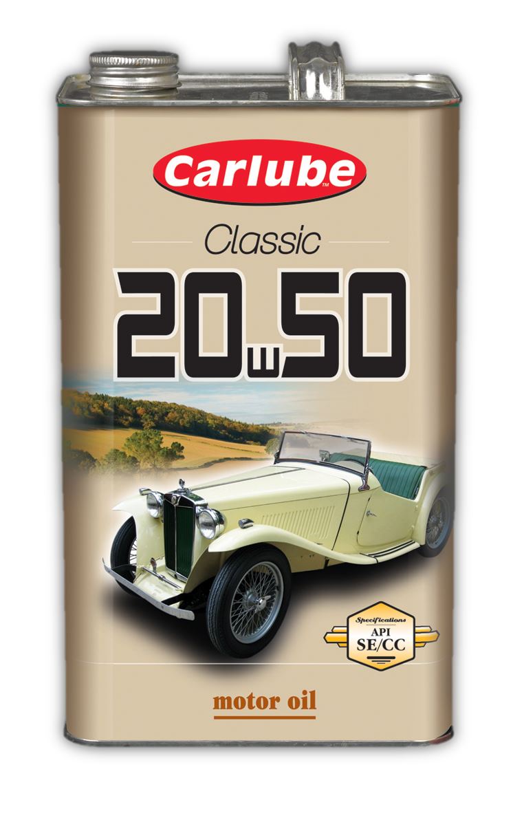 Carlube 20W-50 Classic Motor Oil - 4.55L