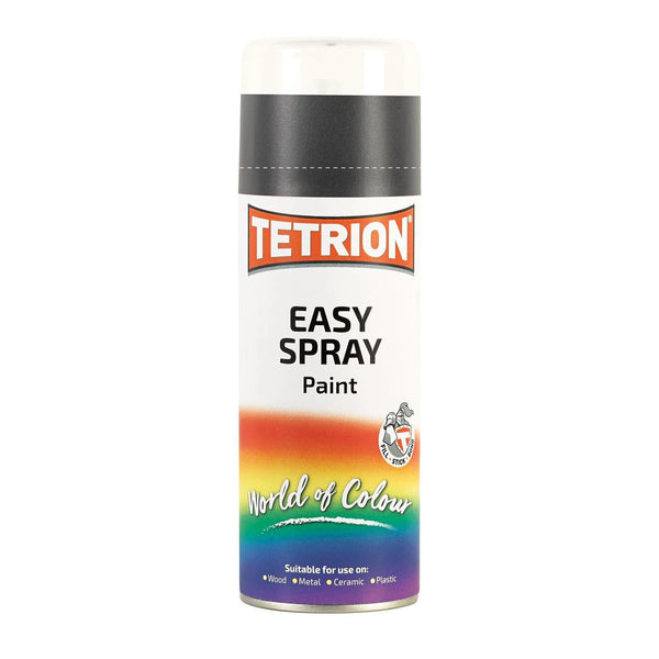 Tetrion Easy Spray Matt Black Paint - 400ml