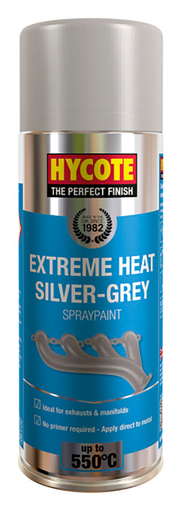 Hycote Extreme Heat Silver Grey VHT Paint - 400ml