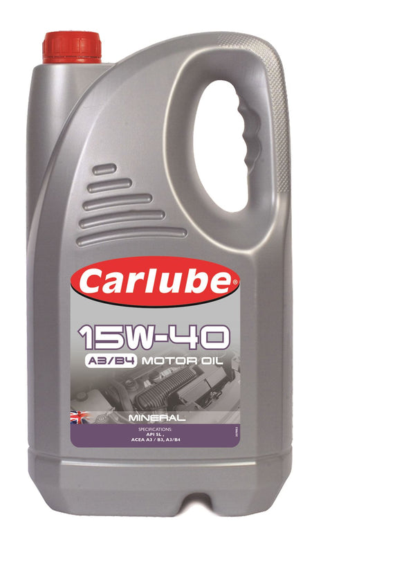 Carlube 15W-40 A3/B4 Engine Oil Mineral - 5L