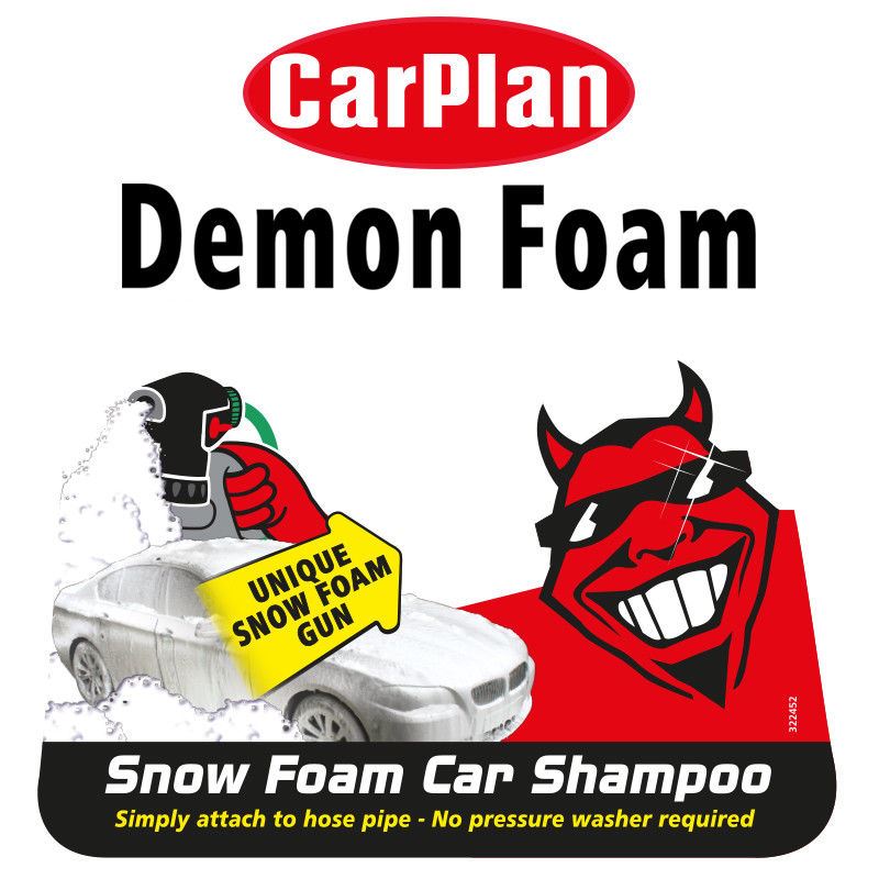 CarPlan Demon Foam with Snow Foam Gun - 2L
