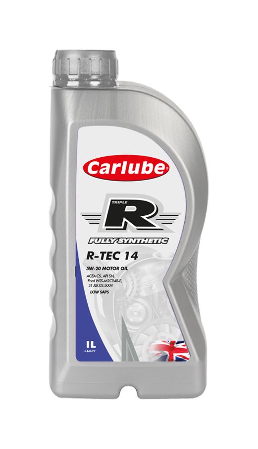 Carlube Triple R 5W-20 Fully Synthetic Car Motor Engine Oil - 1L