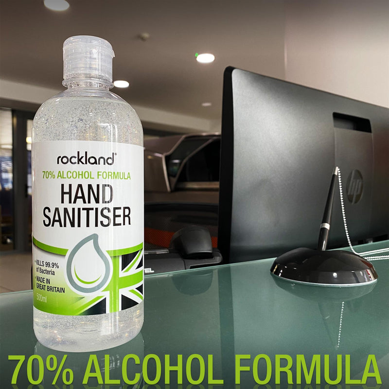 Rockland Hand Sanitiser Antibacterial Hand Sanitising Gel - 500ml