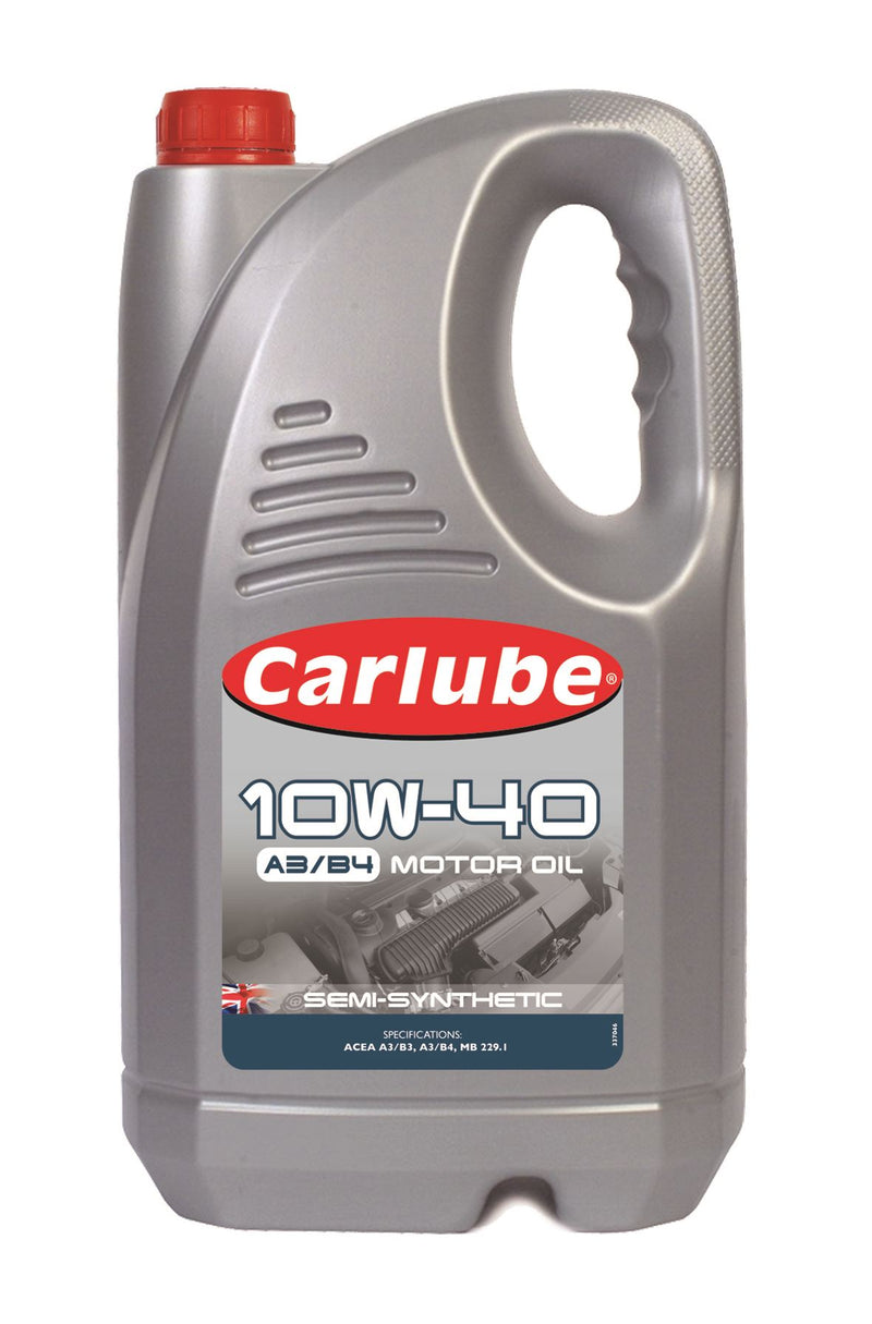 Carlube 10W-40 Semi-Synthetic Engine Oil - 5L