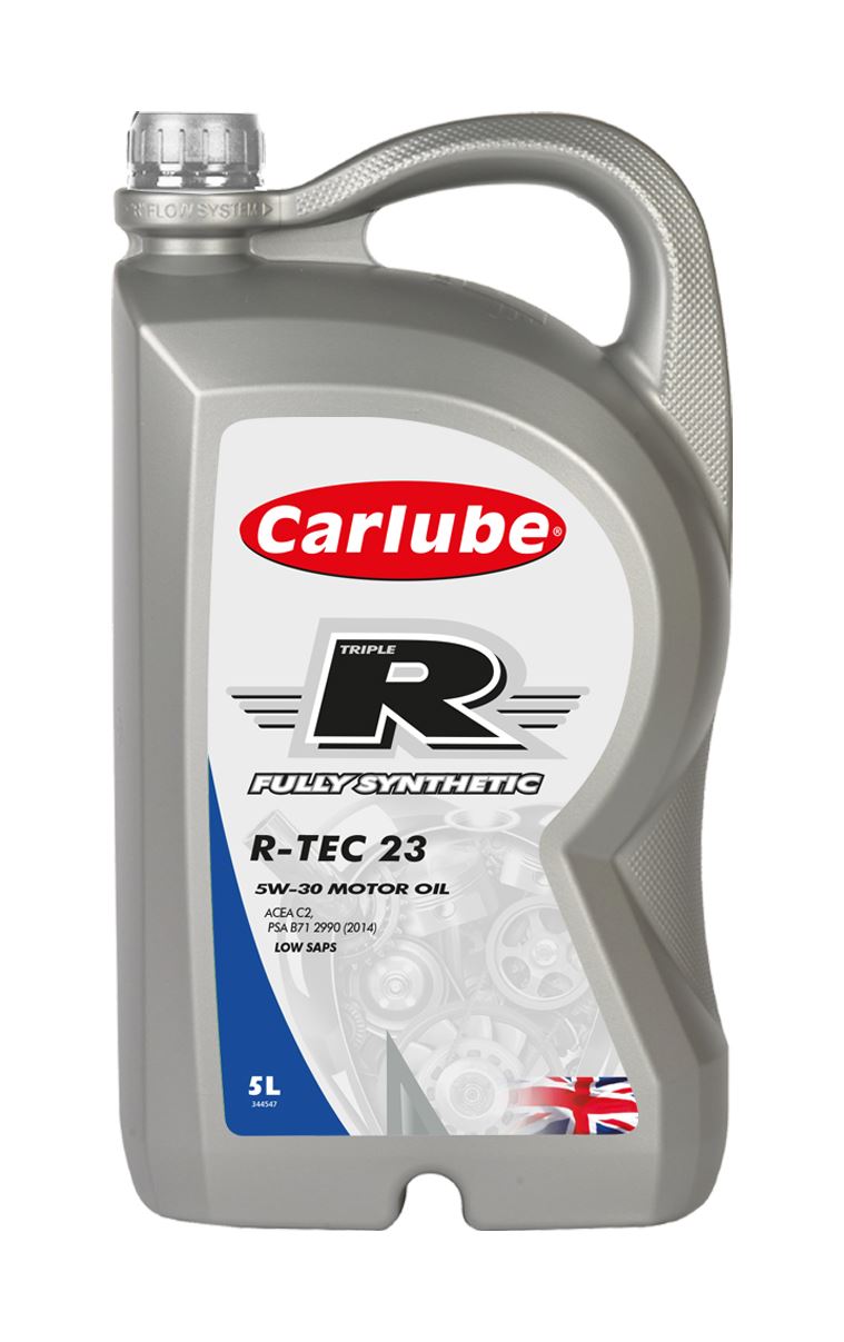 Carlube Triple R R-TEC 23 5W-30 Fully Synthetic Oil - 5L