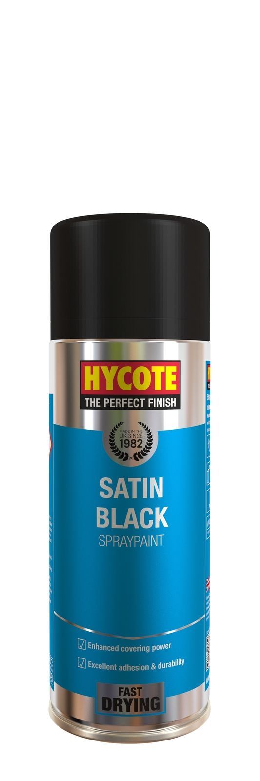 Hycote Satin Black Paint - 400ml