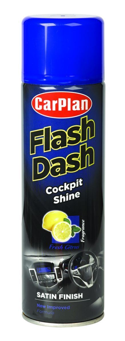 CarPlan Flash Dash Satin Cockpit Shine Citrus - 500ml