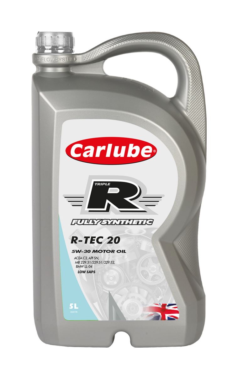 Carlube Triple R R-TEC 20 5W30 Fully Synthetic Oil - 5L