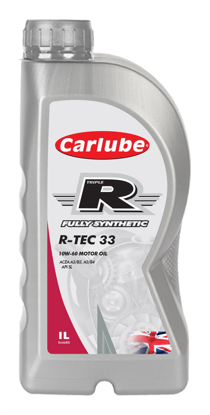 Carlube Triple R 10W-60 Fully Synthetic Car Motor Engine Oil - 1L