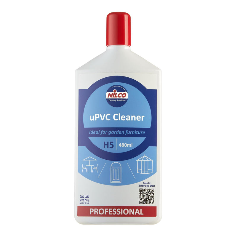 Nilco H5 UPVC Cleaner Spray - 480ml | Case of 6 | £5.14 Each