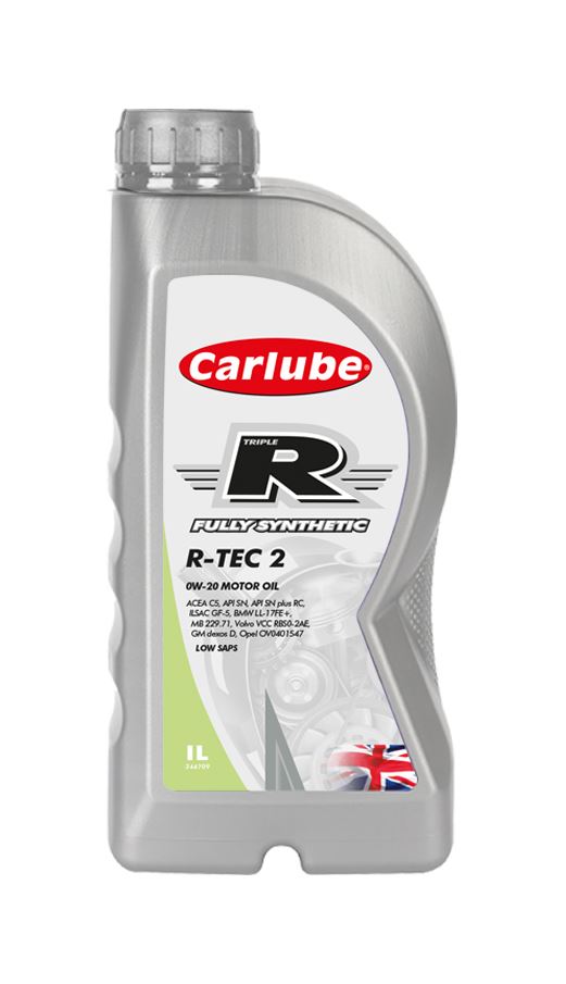 Carlube Triple R 0W-20 C5 V Fully Synthetic Car Motor Engine Oil - 1L