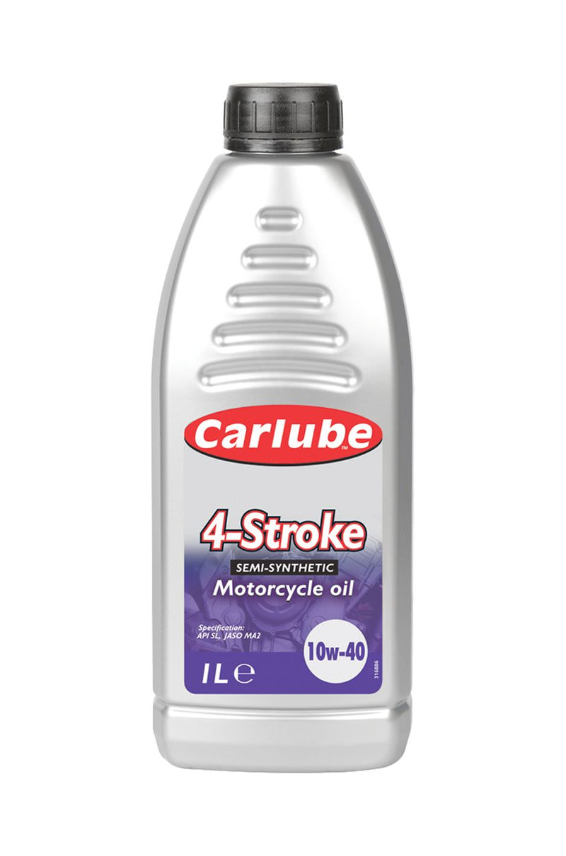Carlube 4-Stroke Semi-Synthetic Motorcycle Oil - 1L