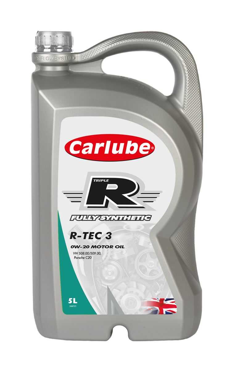 Carlube Triple R R-TEC 3 0W-20 Fully Synthetic Oil - 5L